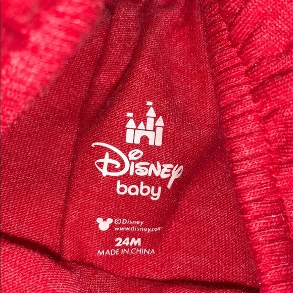 Disney Baby Red Minnie Mouse Dress 24M EUC - Picture 4 of 8